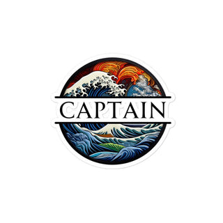 Captain Sticker by The Coxswain Brand