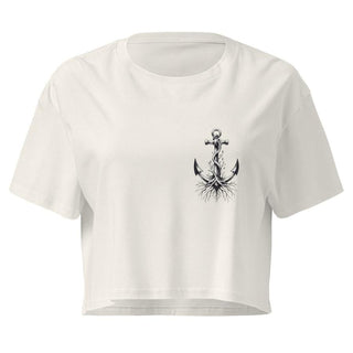 Rooted Anchor Crop Top