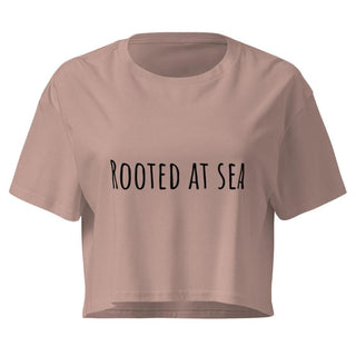 Rooted at Sea Crop Top by The Coxswain Brand