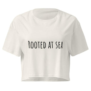 Rooted at Sea Crop Top by The Coxswain Brand